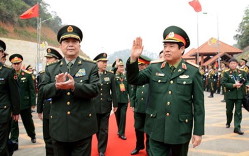 Giao lưu hữu nghị Quốc phòng biên giới Việt Nam-Trung Quốc lần thứ ba thành công tốt đẹp  - ảnh 1